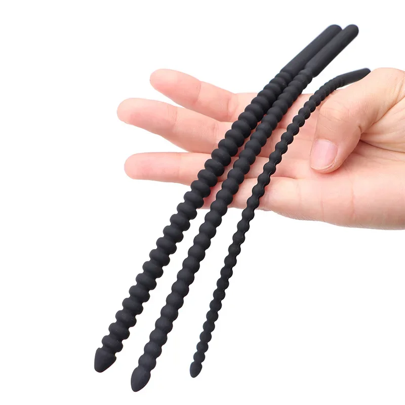 سحب حبة الحصان العين توسع القضيب إدراج قضيب حشفة المكونات القسطرة مثير الكبار رجل الأدوات القذف مجرى البول محفز #4