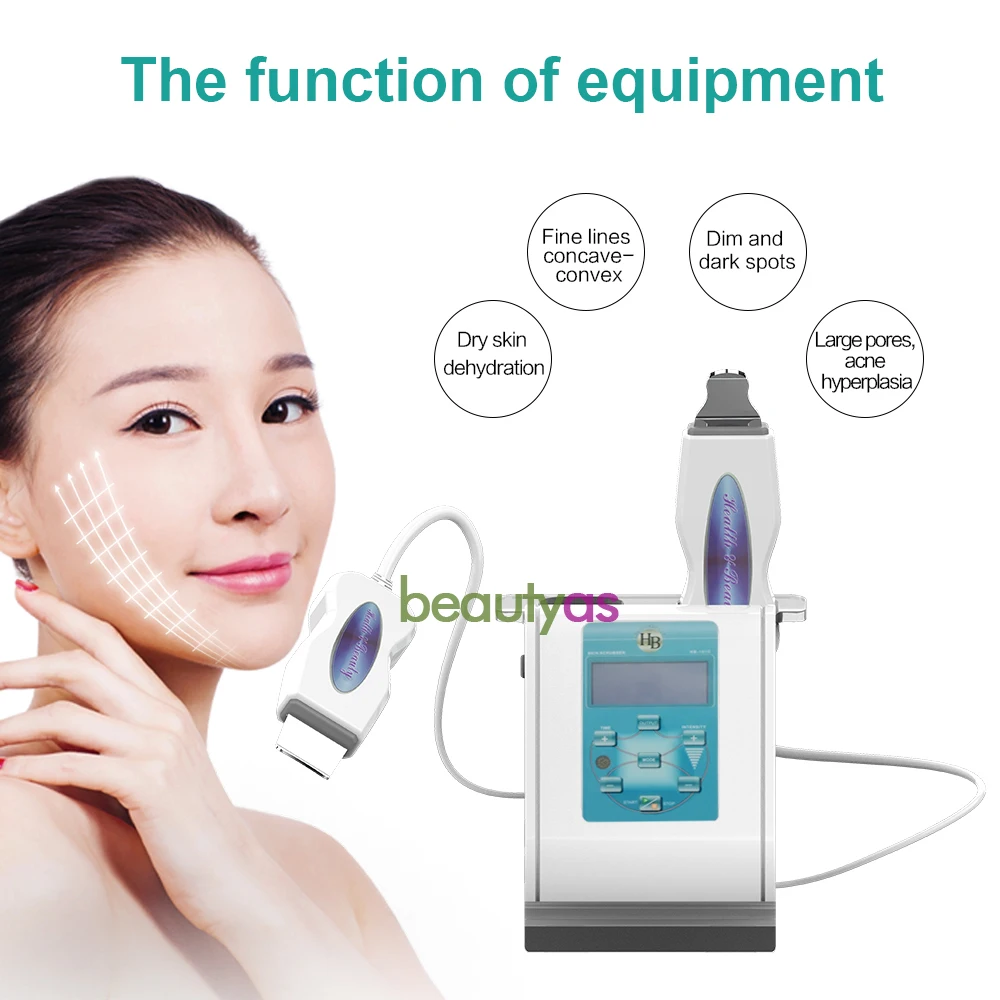 Face Pore Cleaner Ultrasound Skin Scrubber Peeling Facial Massager Beauty Device Face Lift Deep Face Cleaning Machine