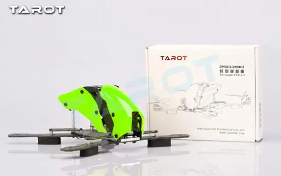 Tarot Robocat TL250C QAV250 250mm Cabon Fiber Quadcopter Frame with Hood Cover for FPV geprc iflight DIATONE