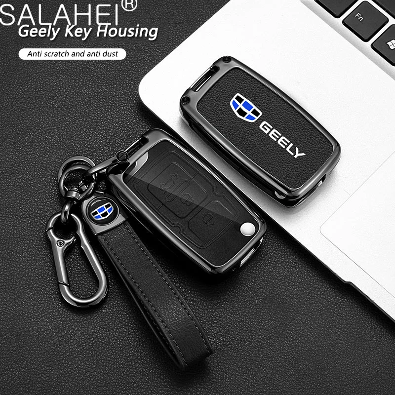 Car Flip Remote Key Case Cover Fob per Geely Emgrand 7 EC7 EC715 EC718 Geely Emgrand 7-RV EC7-RV EC715-RV EC718-RV accessori