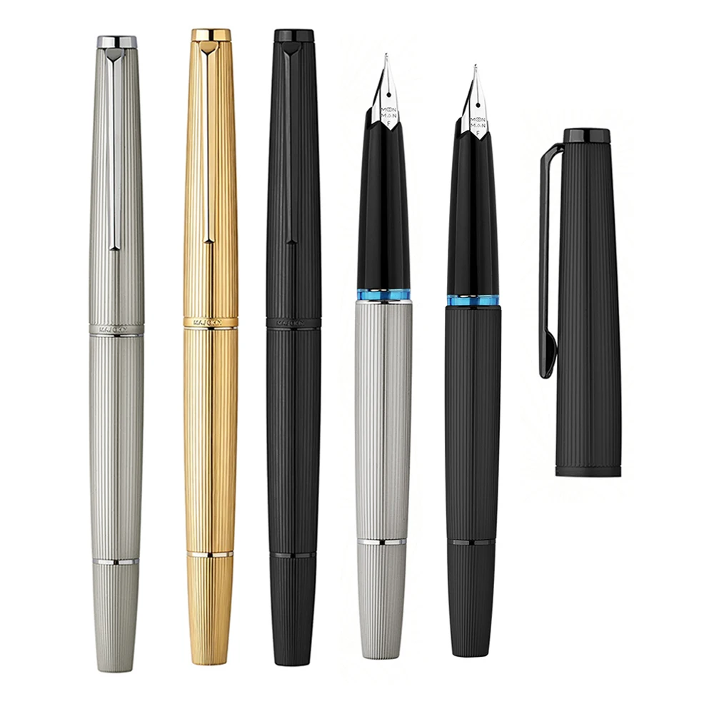 majohn-final-b32-pluma-estilografica-de-metal-con-piston-punta-f-diseno-liso-puntas-de-iridio-pluma-de-metal-bicolor-pk-95s-papeleria