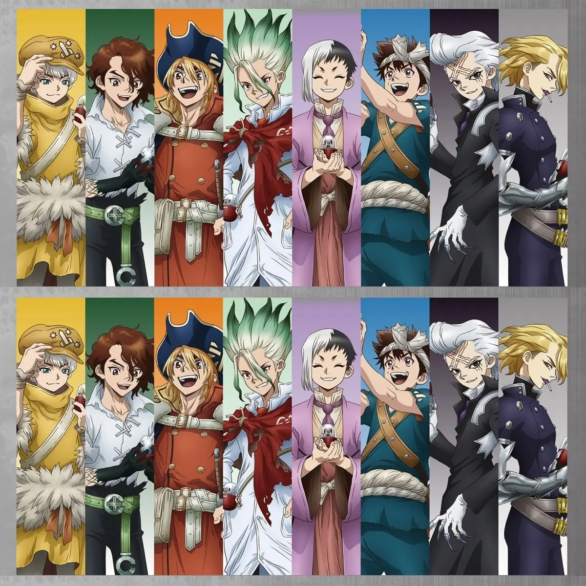 Dr.STONE CircusVersion  Acrylic Stand Senku Stanley Xeno Acrylic Desktop Decor Standee Anime Collectible Ornament Gift Toys