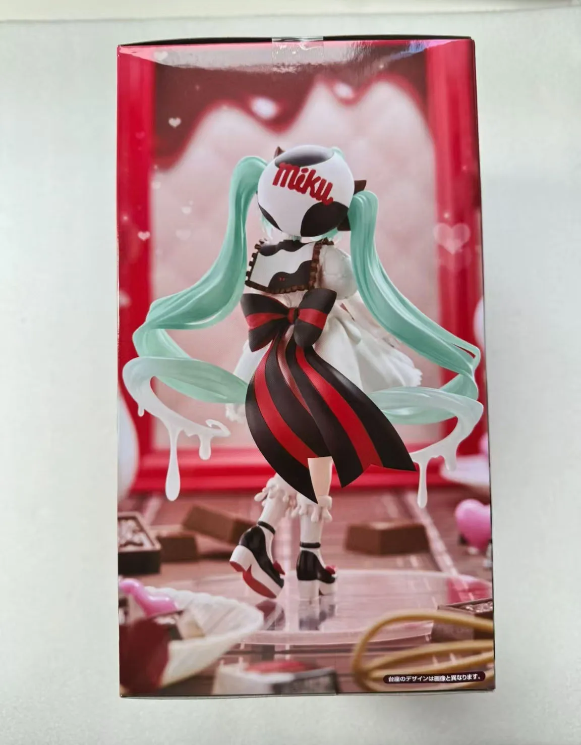 オリジナル-furyu-初音ミク-チロルチョコミルク版-pvc-アニメキャラクターモデルコレクションデスクトップ装飾おもちゃギフト