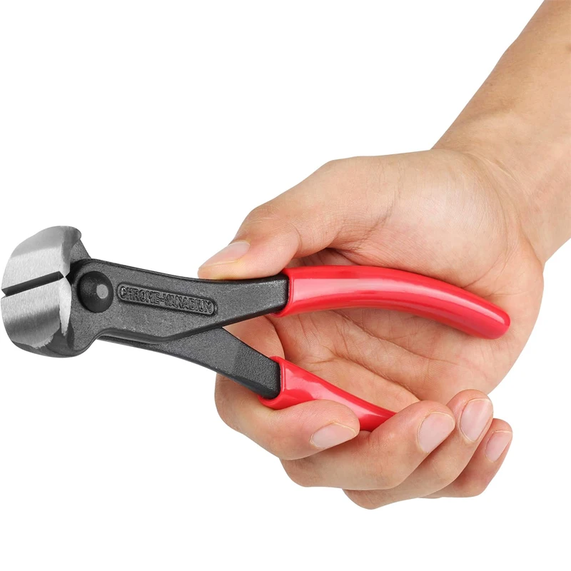 6/7/8 Zoll Endschneidezange, Hochleistungs-Nagelzieher, Drahtschneider, Zange für Zimmerer, Abbruchzange, Multifunktions-Handwerkzeug – Detail 6