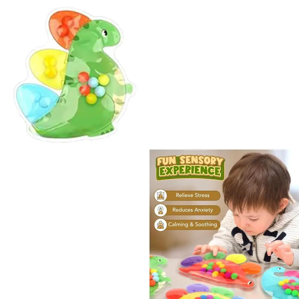 Kids Dinosaur Sensory Combation Game Corting Emotion Expression Squeeze Toy