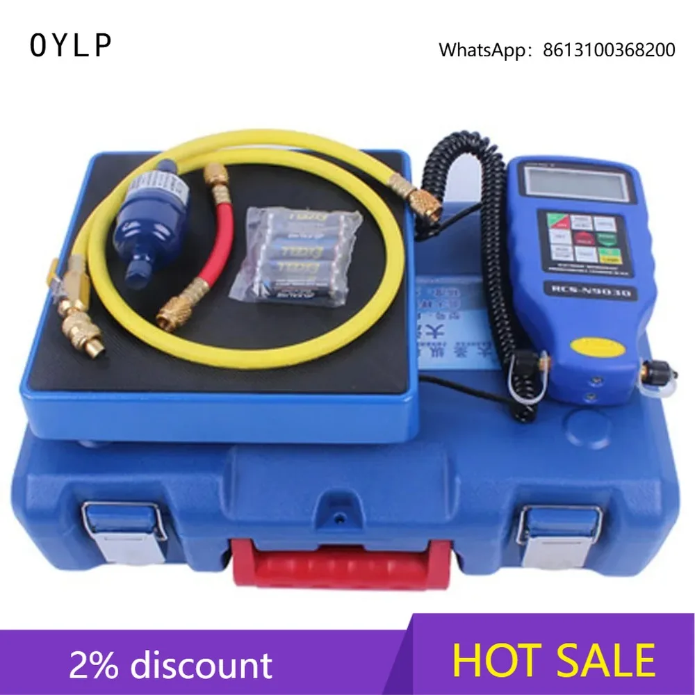 OYLP Refrigerant Electronic Scale Automatic Programming Quantitative Filling Scale Refrigeration Air Conditioning Fluoride Scale