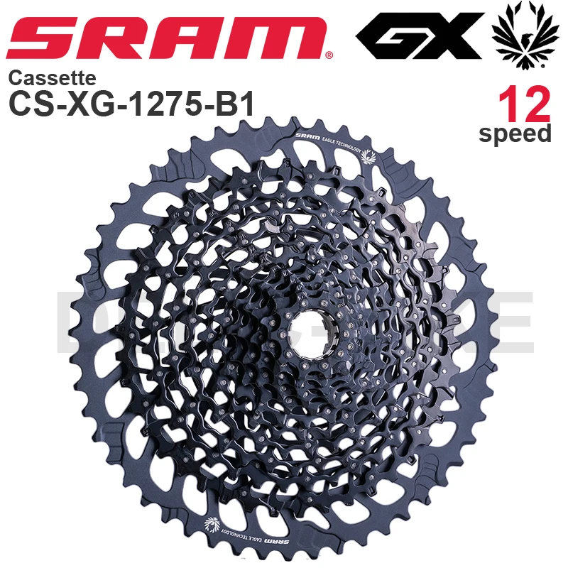 

Оригинальные детали Sram GX Eagle 12-скоростная кассета CS-XG-1275-B1 10-52T