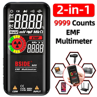 S20 Digital Multimeter Smart Electrician Tester 9999 Counts Rechargeable DC AC Voltage Capacitance Ohm Hz NCV Multitester