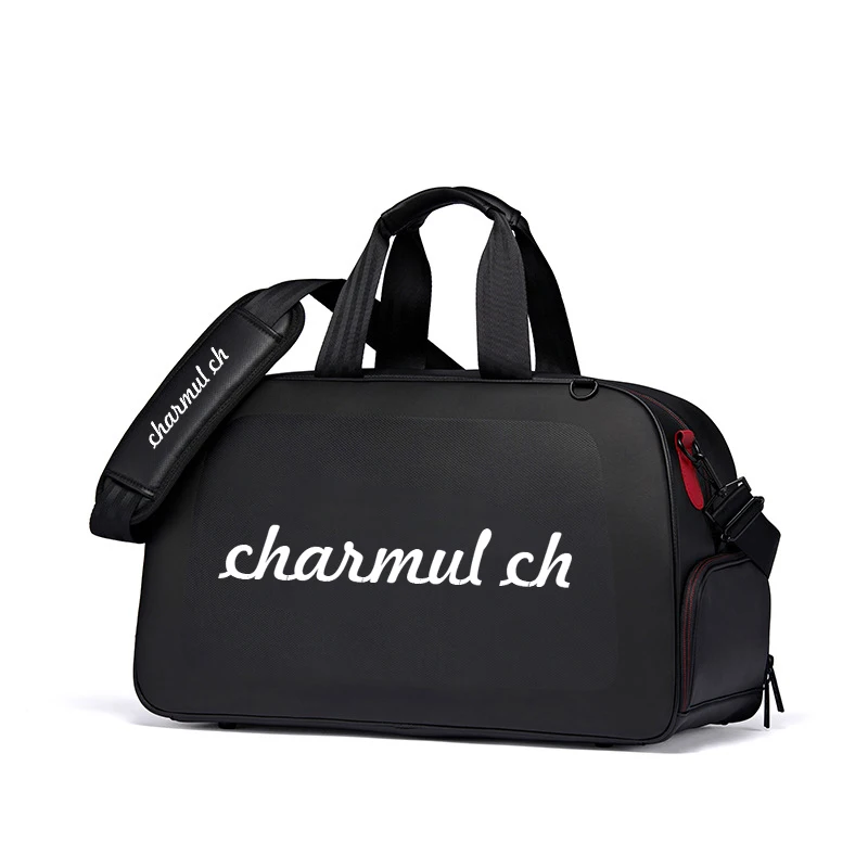 Charmul CH G96 New Golf Clothing Bag Travel Bag Unisex Boston Bag Trendy Waterproof Handheld Storage Bag black white gray