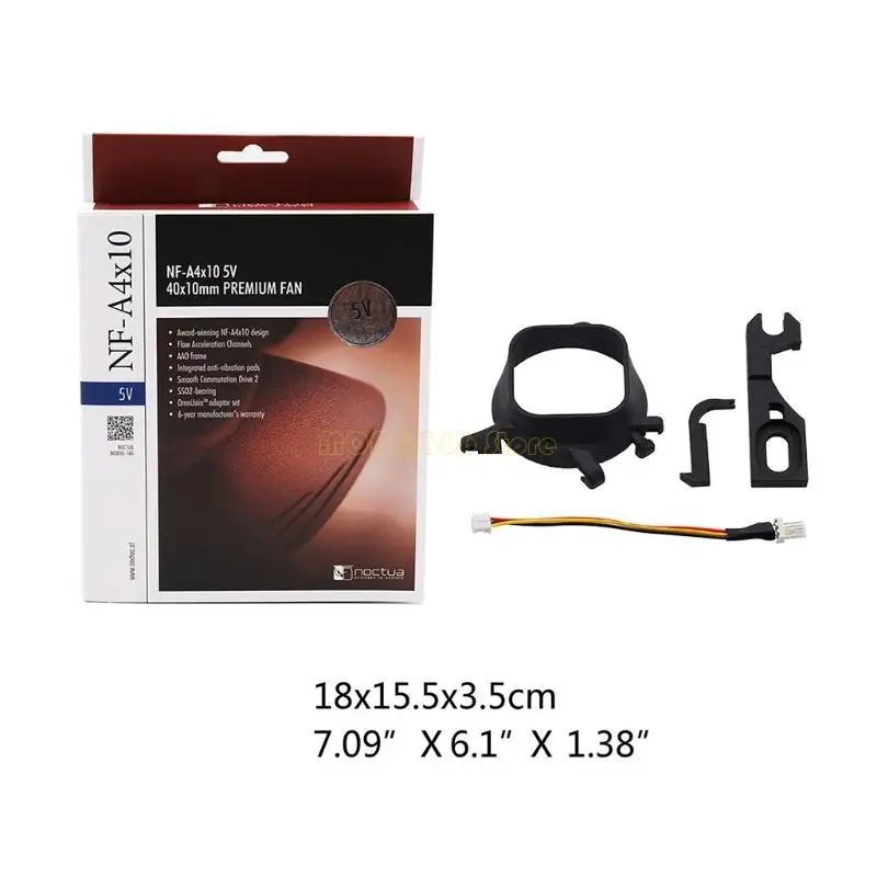 F62C Noctua Fan In với bộ chuyển đổi & Cáp