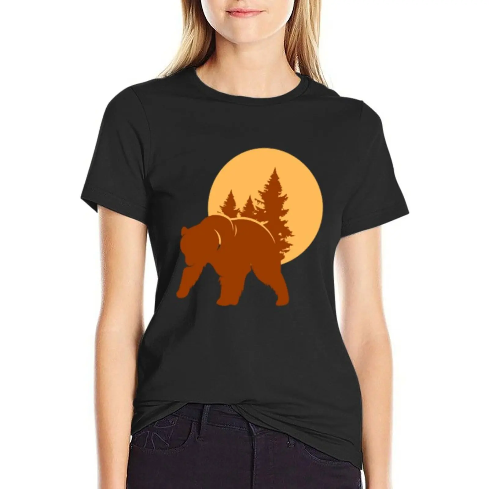 

Original Berf The Bear, T-Shirt customizeds shirts graphic tees animal print oversized workout shirts for Women