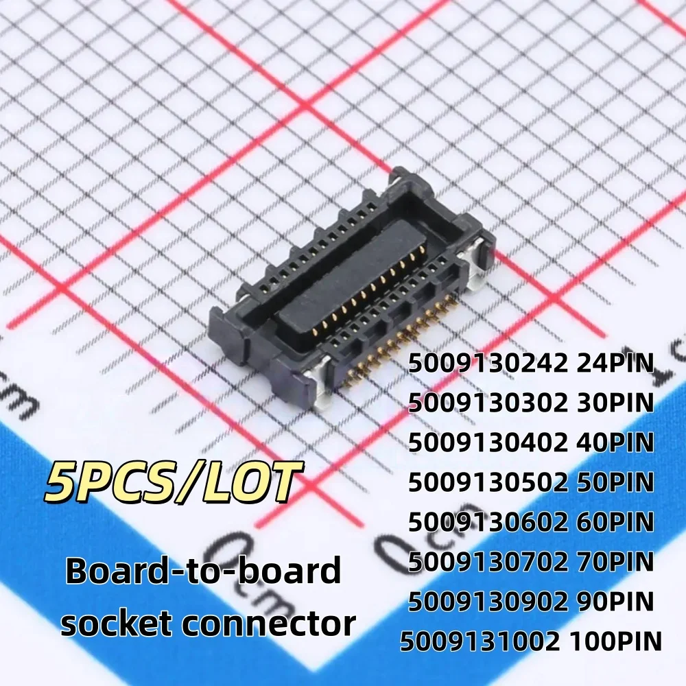 

5 шт./лот 5009130242 05009130242 500913-0242/0302/0402/0502/0602/0702/0902/1002 24/30/40/50/60/70/90/100pin P=0,4 мм разъем НОВЫЙ