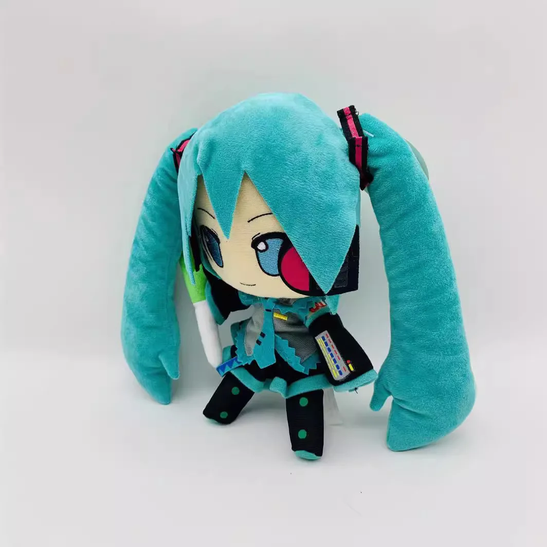 *-*25cmDoll Anime Plush Stuffed Toy Hatsune Miku Plush Doll Soft Pillow Future Doll Cute Christmas Gift For Children