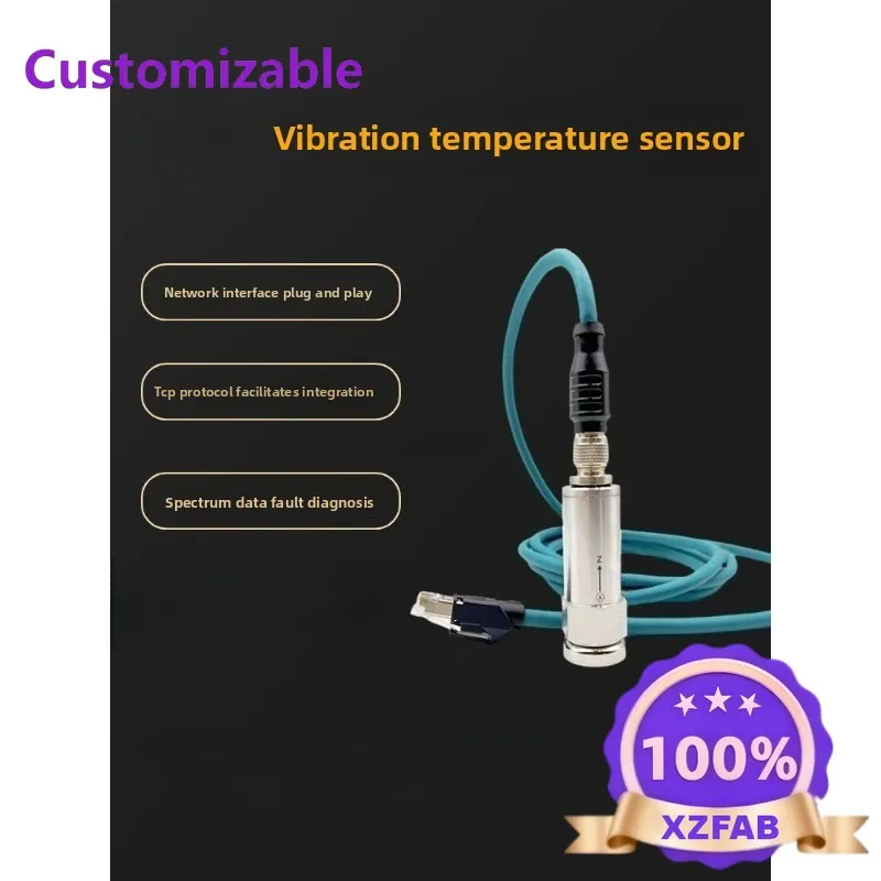 Factory Direct 2026 Temperature and vibration integrated speed measurement vibration module condition monitoring fault diagnosis