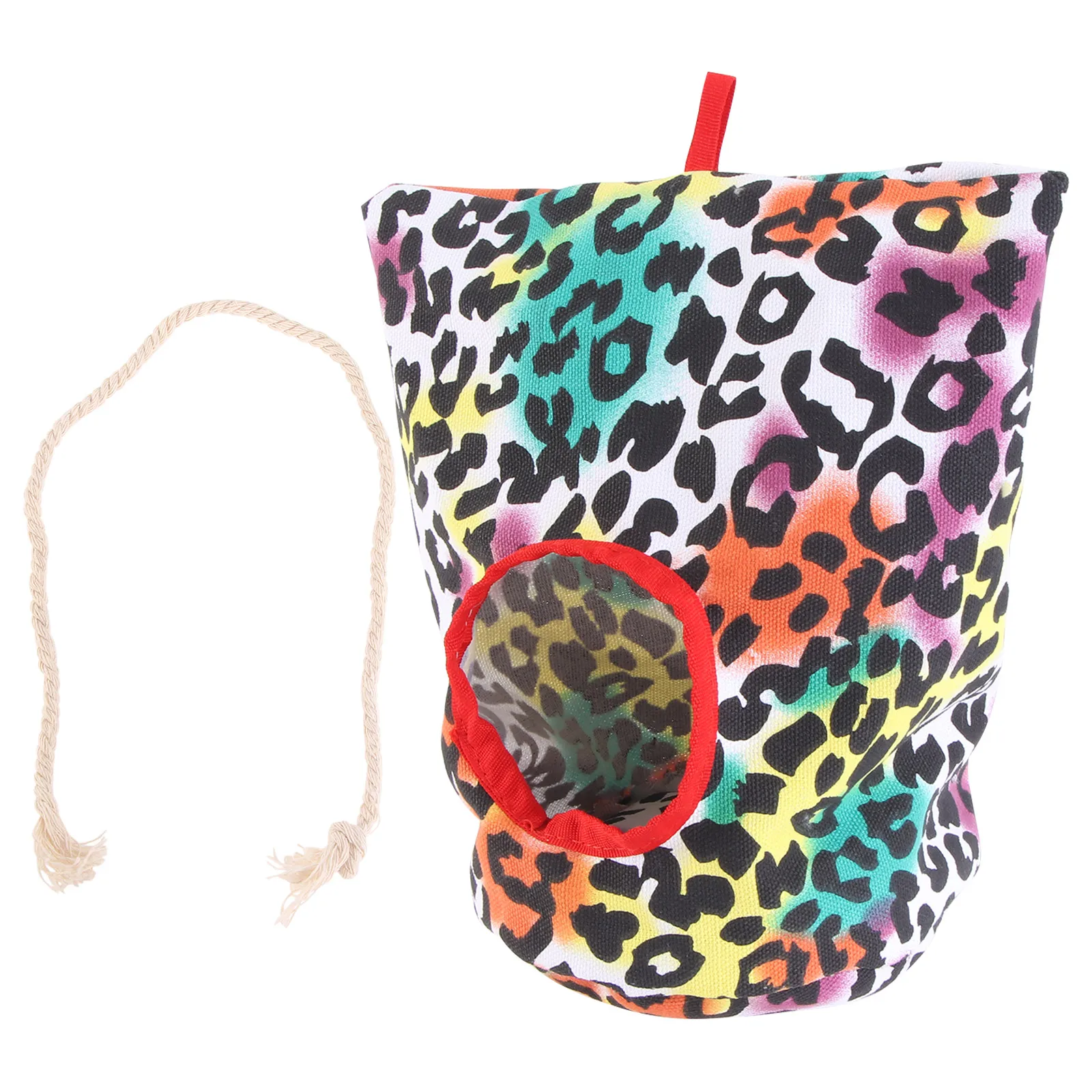 

Bird Hammock Nest Pet Hanging Bed Cage Safe Resting Parrot Bed Spot Small Birds Parrot Hanging Hammock Comfortable Living Place