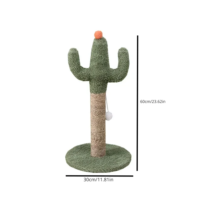 Cat Climbing Frame Cat Claw Board Toy Cactus Floor-standing Integrated Wear-resistant Bracket Indoor Boredom-relieving Pet Toy