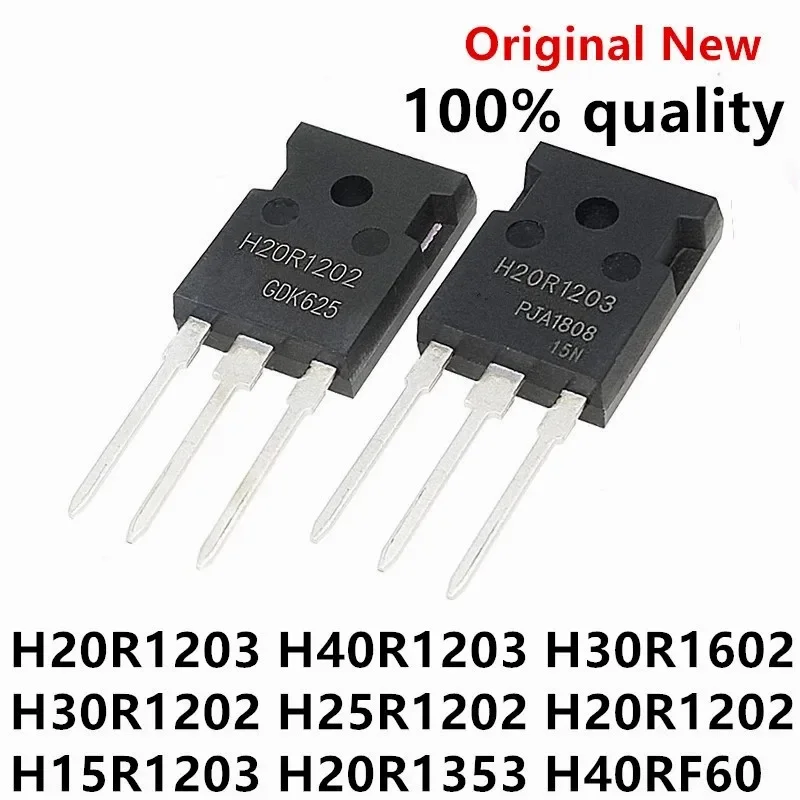5 uds H20R1203 TO-247 IHW20N120R3 H40RF60 IHW40N60RF H40R1203 H30R1602 H30R1202 H25R1202 H20R1202 H15R1203 IHW30N120R2 H20R1353