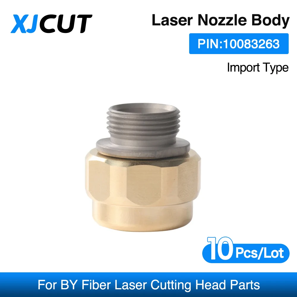 

XJCUT 10 шт./лот держатель лазерной насадки для режущей головки BS 10083263 Корпус насадки для деталей режущей головки волоконного лазера BY
