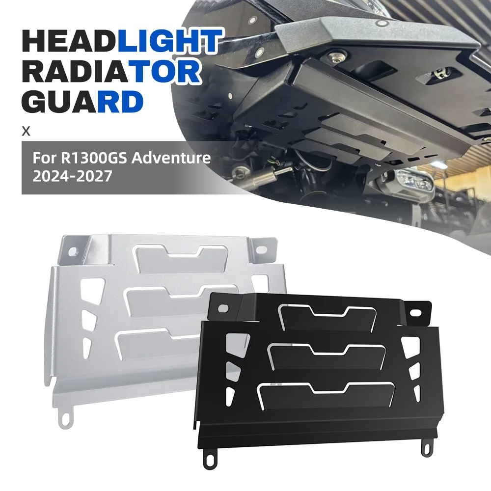 

For BMW R1300GS Adventure 2024 2025 2026 2027 R1300GSP Front Headlight Guard Radiator Grill Mesh Cover Protector Accessories