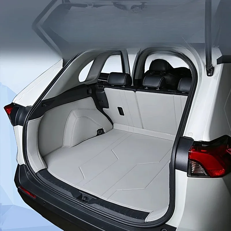 

Полностью окруженная задняя накладка на багажник для Toyota RAV4 2020-2025 гг., аксессуар для обновления салона грузового коврика