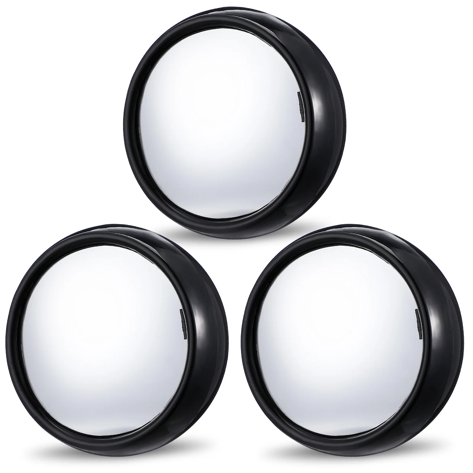 

3Pcs Computer Monitor Rear View Mirror Lightweight Portable Office Desk Cubicle Accessories Clip on Mirror Cubicle Accessories