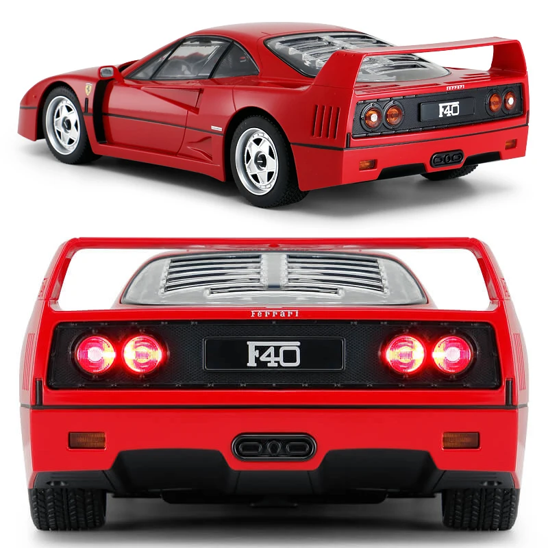 Ferrari F40 RC Car 1:14 Scale Remote Control Car Model Radio Controlled Auto Machine Vehicle Toy Gift for Kids Adults Rastar