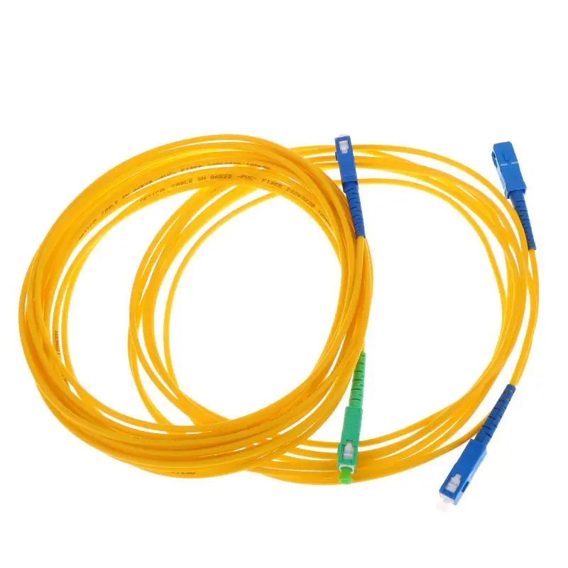 FTTH Single Mode Simplex Optical Fiber Patch Cord - usage example