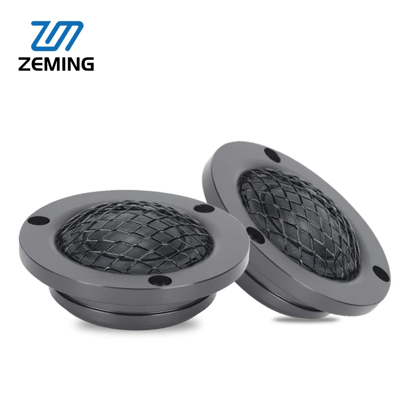 Factory N40 Neodymium Magnet Aluminum Tweeter Nominal Power 50W*2 Car Speakers Super Tweeter 1.5INCH Condenser Capacitor