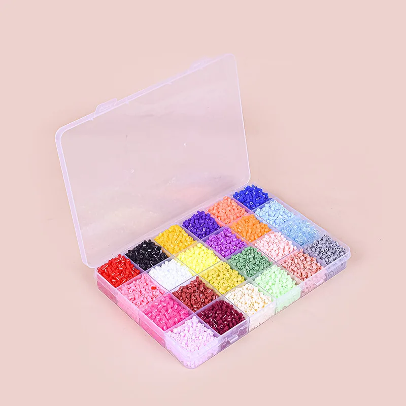 13000 pçs 2.6mm abertura mini hama contas perler fusível contas de ferro diy educação precoce artesanato brinquedos quebra-cabeças presente aniversário