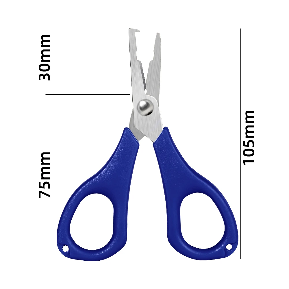 DNDYUJU Alloy Steel Multifunctional Fishing Plier PE Line Cutter with Jagged Hook Remover Carp Fishing Tools Accessories