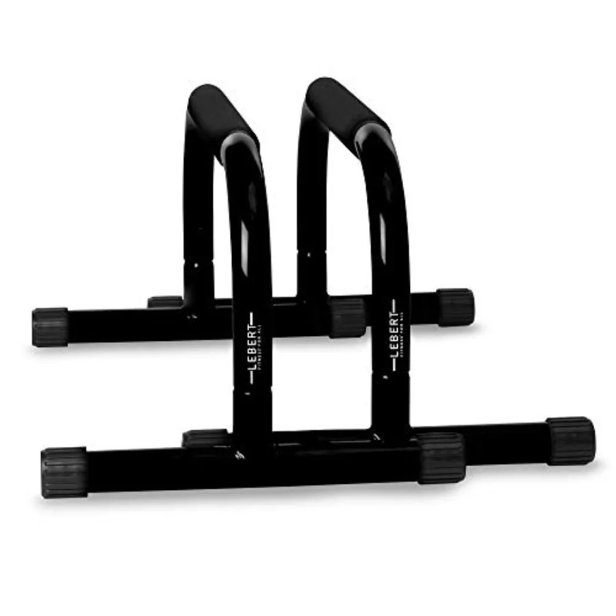 

Lebert Parallette Bars Heavy-Duty Bodyweight Training Equipment for Dips Pushups L-Sits Core Workouts Non-Slip Grips 400 lb Cap