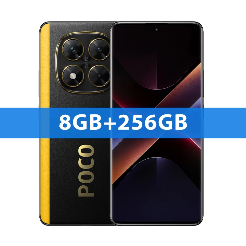 Глобальная версия Poco x7 Смартфон 6,67 "Crystalres 1.5K Flow Amoled Custed Display 50MP Main Camera 45W Turbo Зарядка NFC