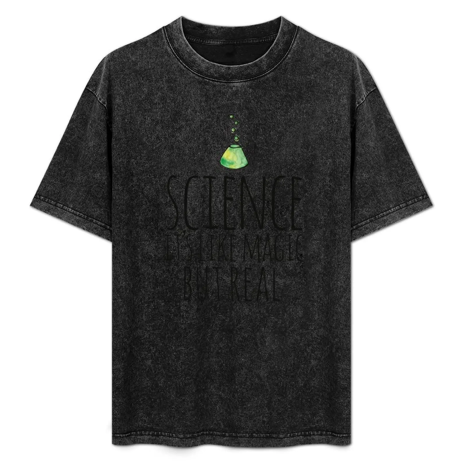 

SCIENCE it's like magic but real T-Shirt Basic Comfort Fit T-Shirt for Men