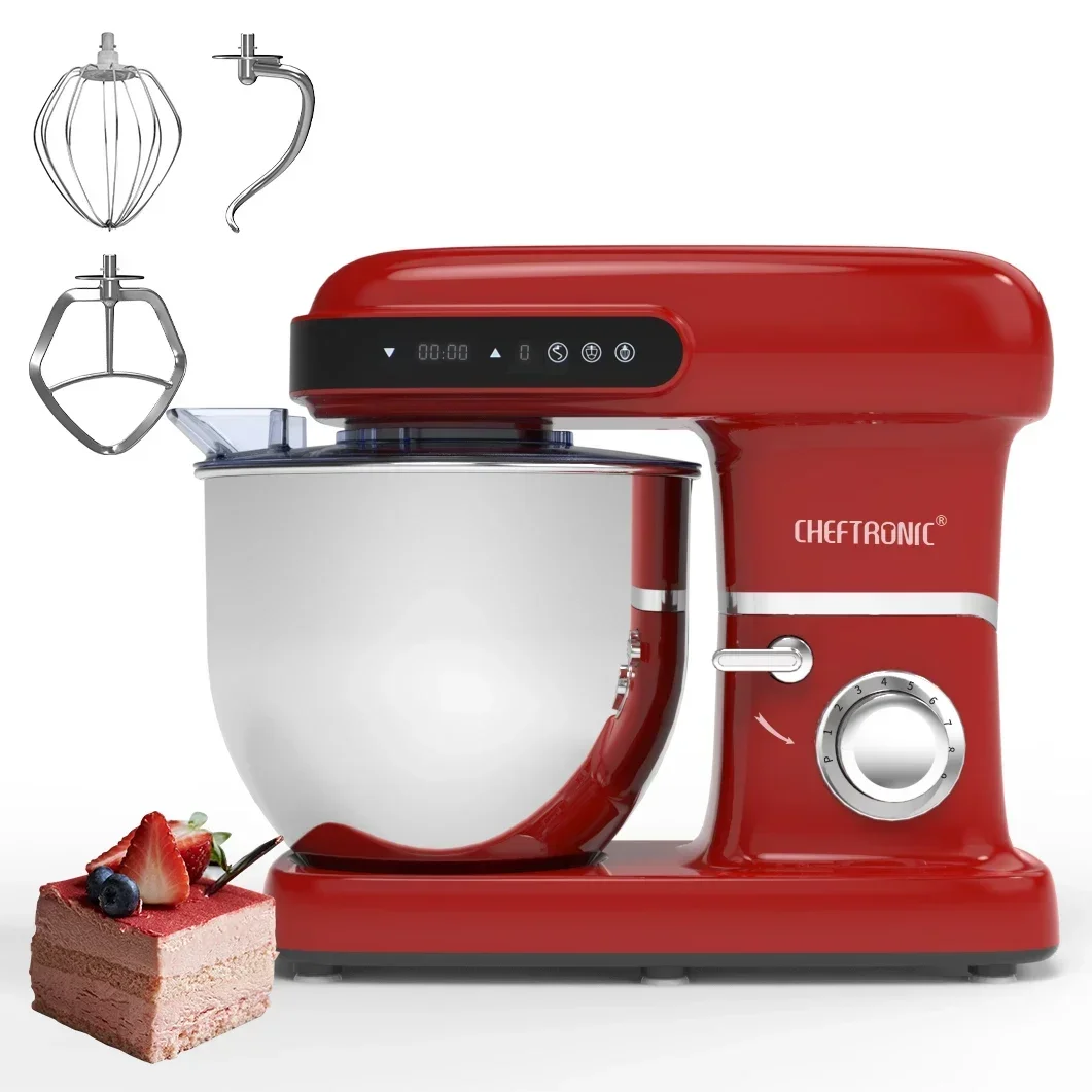 Household Stand Mixer Kitchen Machine High Power Capacity 2200W 10L Cake Bread Dough Mixer Planetary Food Mixer