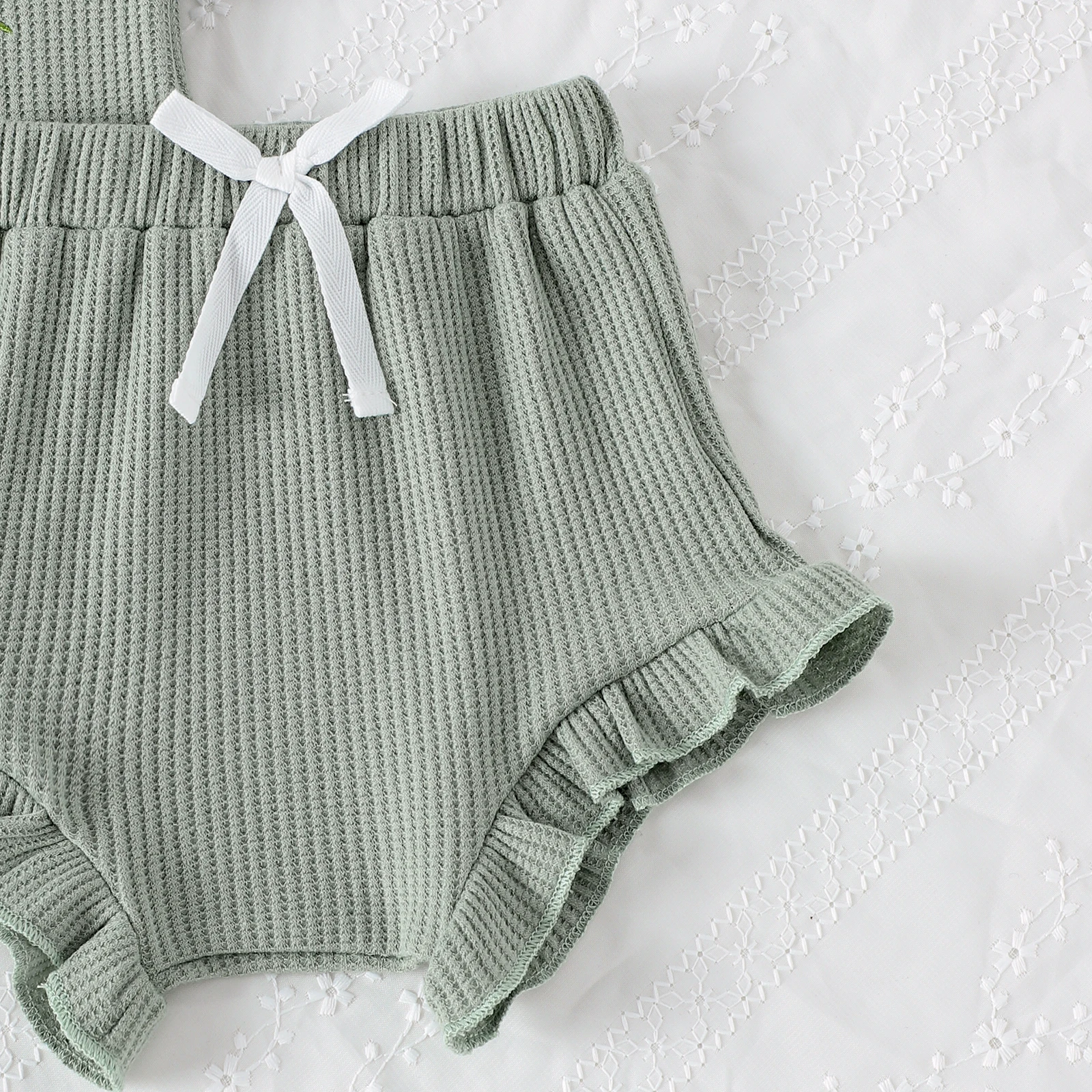Manteau + short à bretelles en laine pour bébé fille de 0 à 1 ans, nouveau style d'été, doux et mignon, 3 pièces