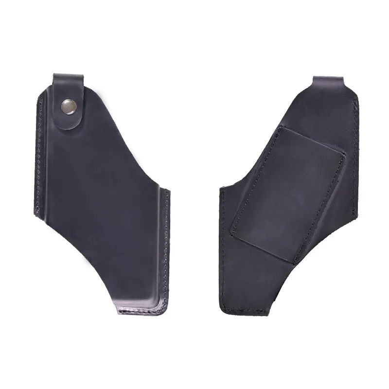 1pcPersonalized Cowhide Waist Hanging Bag, Portable Diagonal Cross Phone Bag, Outdoor Leisure Phone Bag