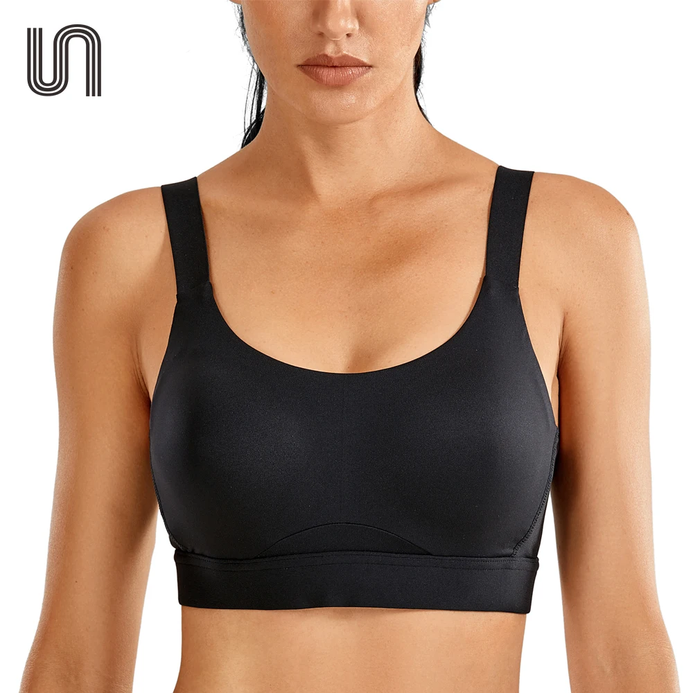 

Women's High Impact Padded Sports Bra Full Coverage Underwire Gym Racerback Workout Bras Female Underwear Bralette Top