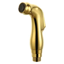 New Handheld Toilet Bidet Sprayer ABS Gold Shower Head Bidets Spray Nozzle for Wash Ass Bathroom Accessories Thread G1/2'