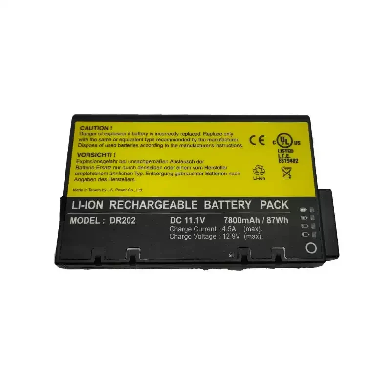 

DR202 Replacement Battery For DR202i DR202S BP-LC2600 BP-PL2900 202S-20 338911120061 441847500001 10.8V 7800mAh