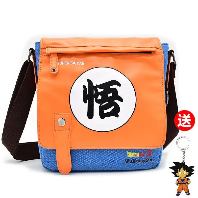 New Dragon Ball One Piece Messenger Bag Demon Slayer Shoulder Bag Women Man Leisure Fashion Cosplay Bag Christmas Gift Toy