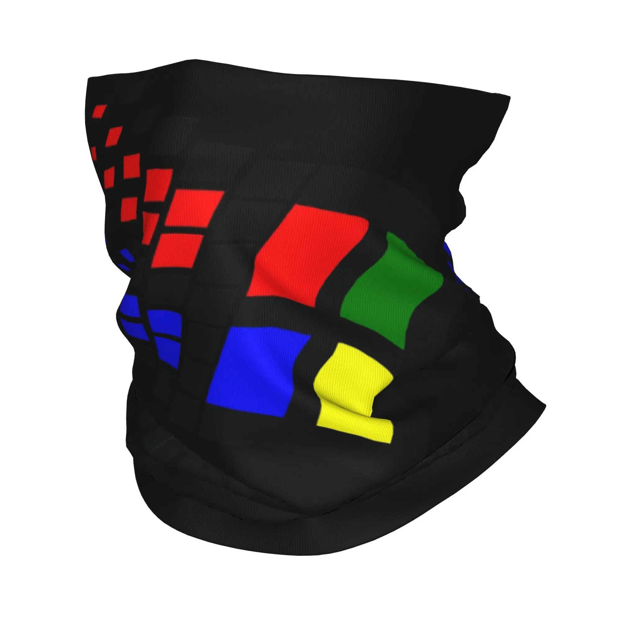 Windows 95 Logo Bandana Ghetta per il collo Maschera stampata Sciarpa Passamontagna multifunzione Equitazione Unisex Adulto per tutte le stagioni
