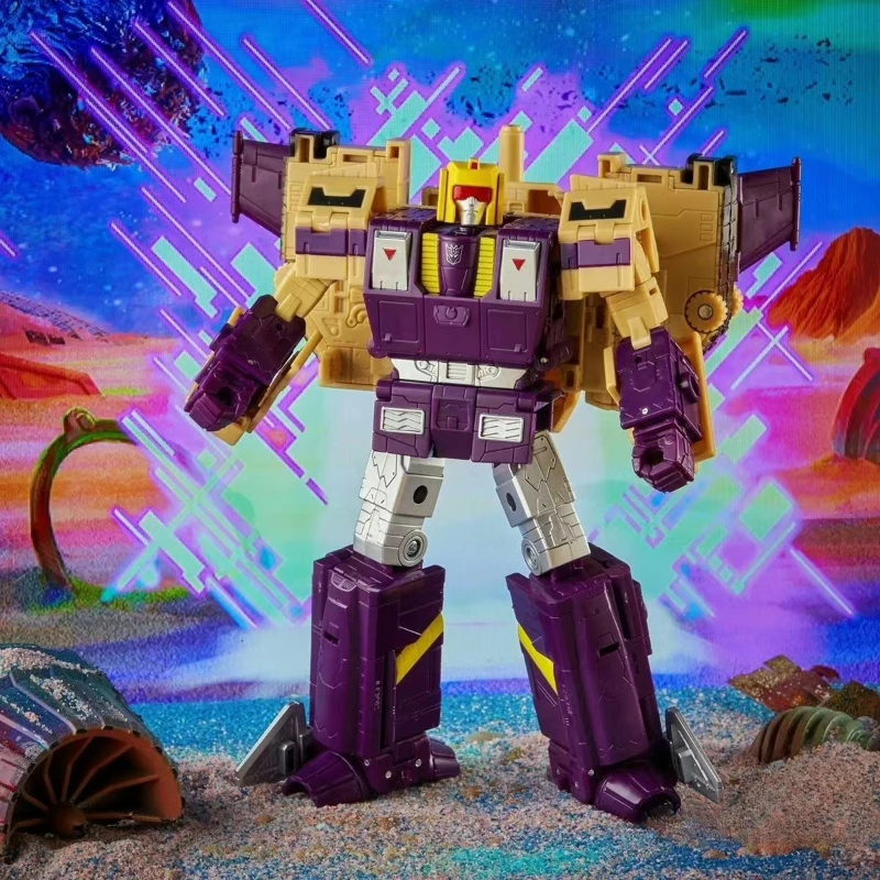 Original Hasbro Transformers Legacy Series Three-Transformation Blitzwing Action Figure Anime  Model Toy Birthday Gift