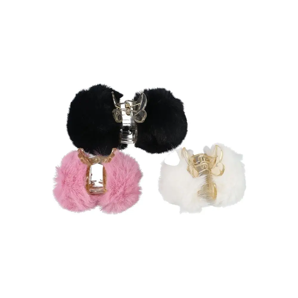 Autumn And Winter Leopard Print High Ponytail Fixed Clip Child Headwear Korean Style Hair Clip  Hair Claw Small Hairpin