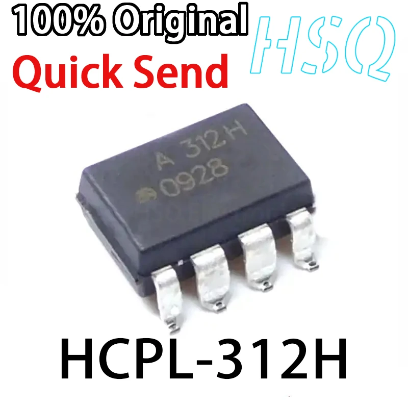 10PCS A312H HCPL-312H SOP8 SMD High-speed Optocoupler Brand New Original