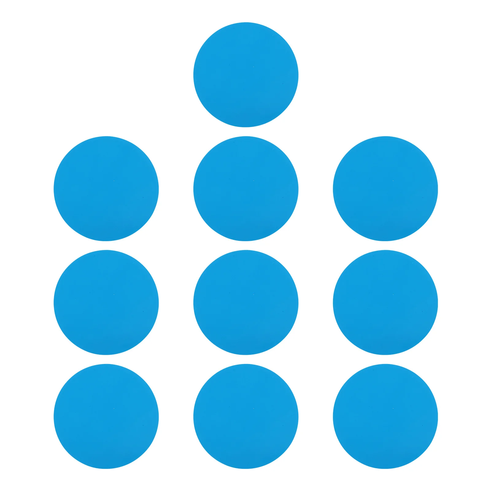 10 個の PVC 修理シート自己粘着固定パッチインフレータブル水泳リングレインギア屋外使用修理パッチ