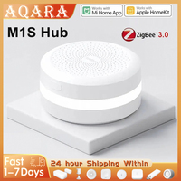 2024 Newest Aqara Smart Hub M1S Gateway Wireless Zigbee 3.0 Wifi RGB LED Night Light Remote Control For Xiaomi Mijia Homekit APP