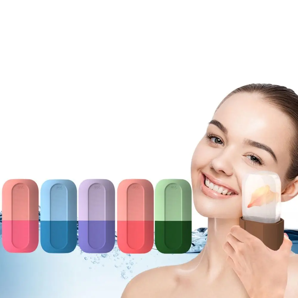 

Многоразовая силиконовая форма, ролик для лица со льдом, охлаждающий и укрепляющий антивозрастной массажный ролик для лица, лифтинг лица, утренний рутин