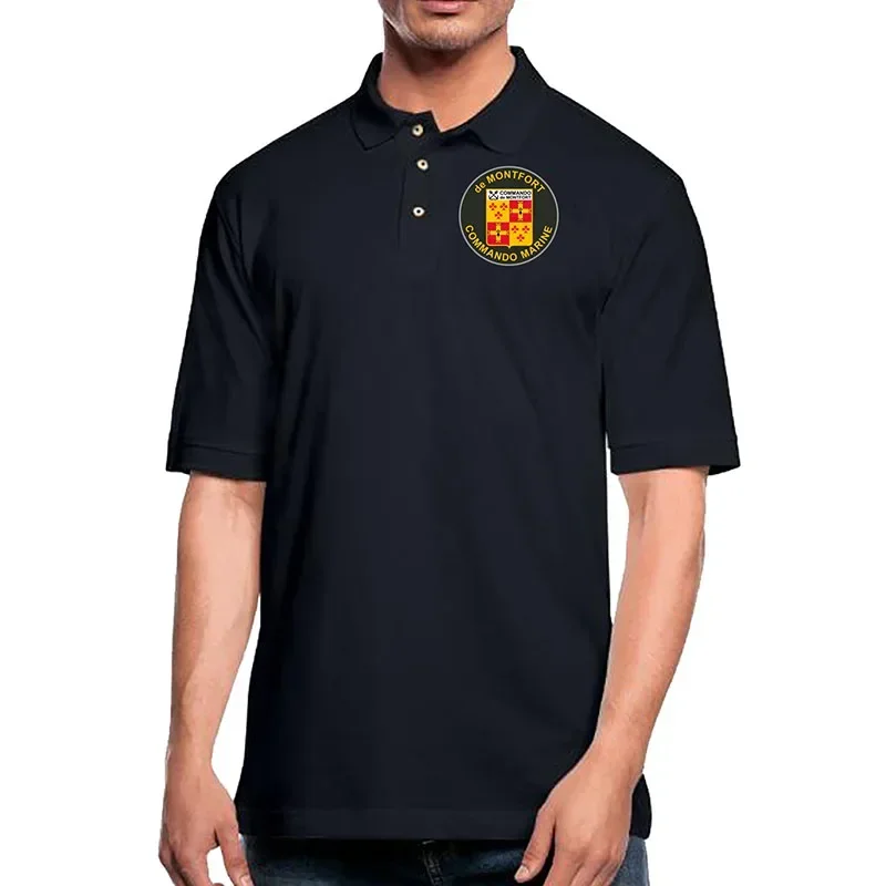 Novelty French Commando Marine Polo Shirt Women Men France Navy Commando Hubert Polo Shirts Leisure Harajuku Naval Polo T Shirt