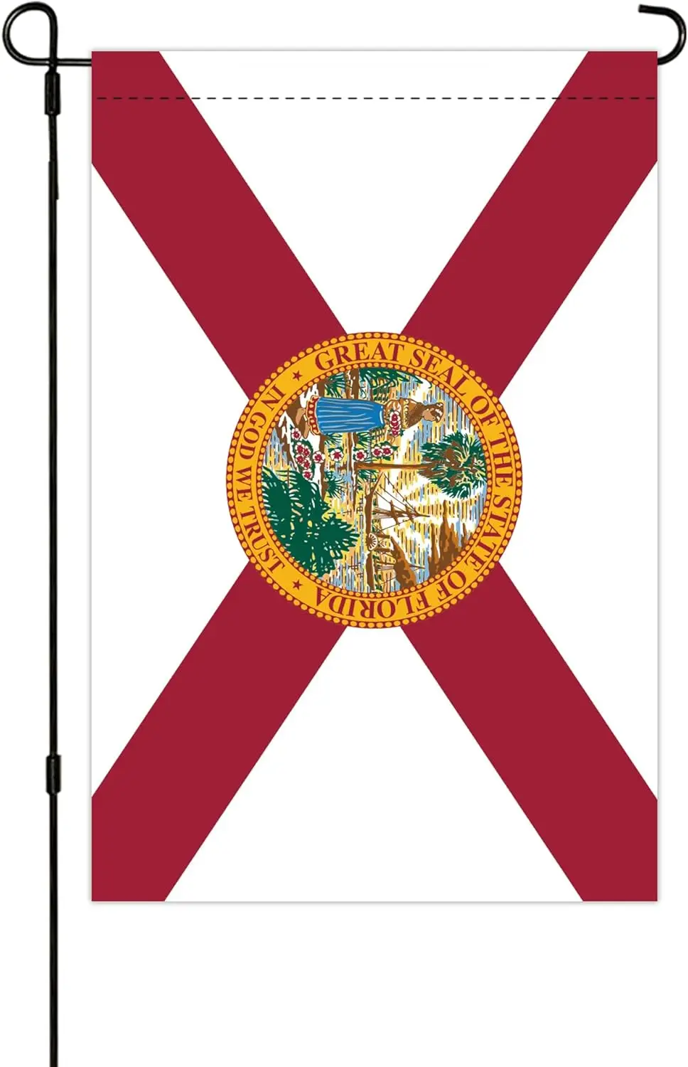 State Garden Flag 12x18 Double Sided Outdoor Flags Heavy Duty Vivid Color Yard Flag Lawn Decoration Holiday Anniversary Deco uui