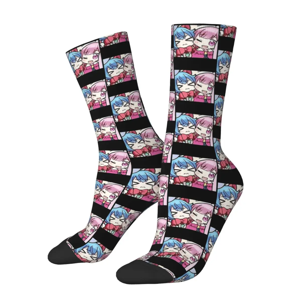 Project Sekai Emu Otori Emu And Miku Men Women Socks Cycling Novelty Spring Summer Autumn Winter Stockings Gift